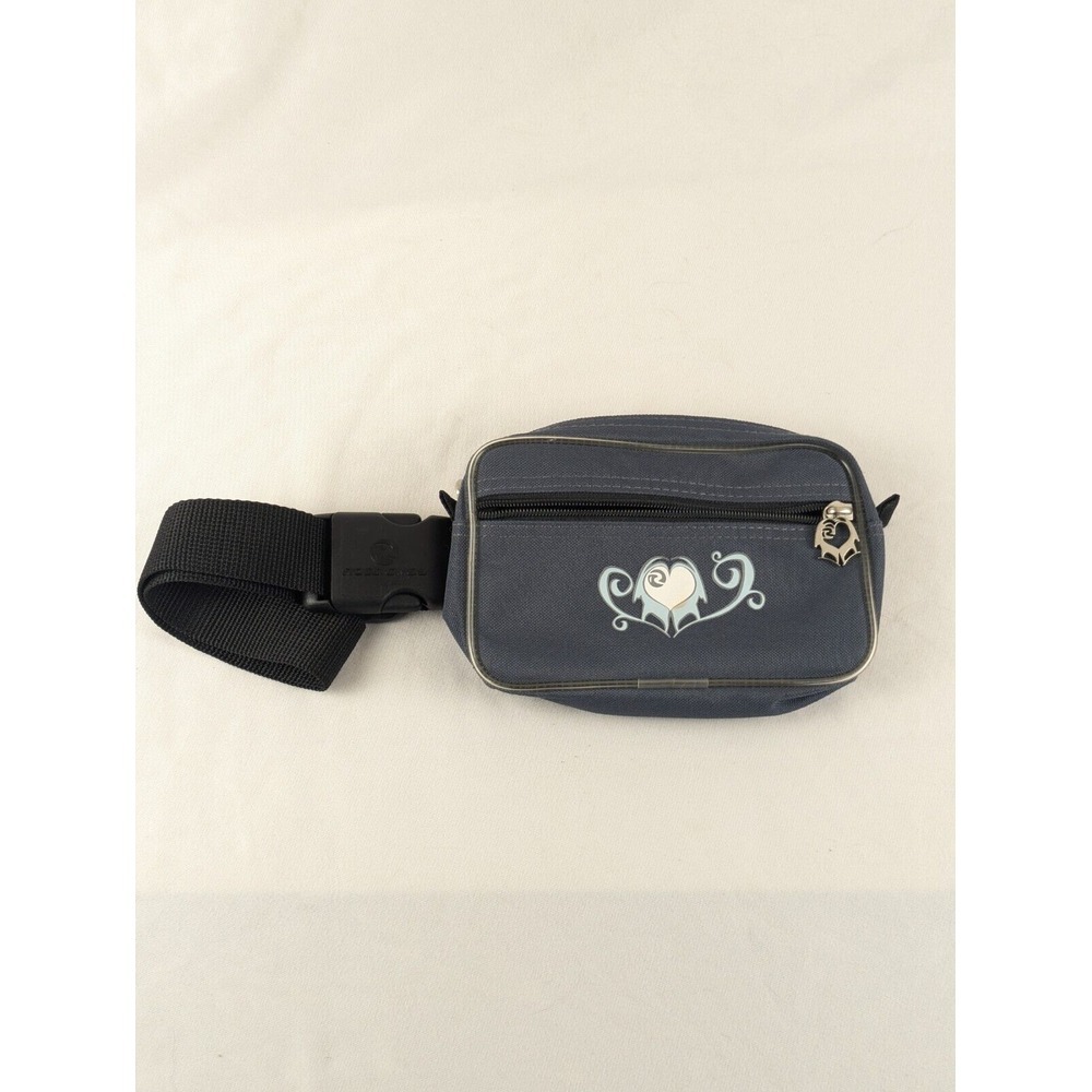 Rossignol Small Blue Fanny Pack Waist Bag Hiking Travel Amusement Park Ski